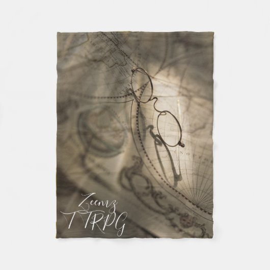 Tabletop Role Playing Game Blanket フリースブランケット (正面)