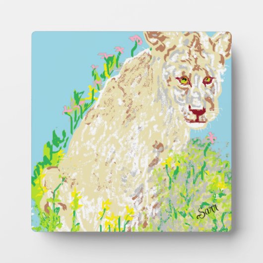 Tabletop W/Canvas ：ワイルド内 フォトプラーク (正面)