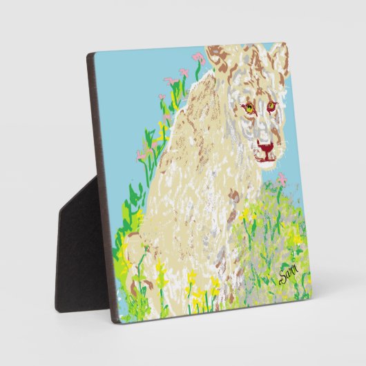 Tabletop W/Canvas ：ワイルド内 フォトプラーク (正面)