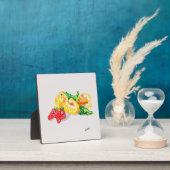 Tabletop W/Canvas ：日のフルーツ フォトプラーク (インサイチュ)