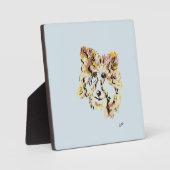 Tabletop W/Canvas : Collie Place フォトプラーク (正面)