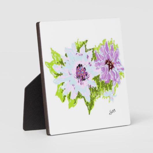 Tabletop W/Canvas : Perental -Plant フォトプラーク (正面)