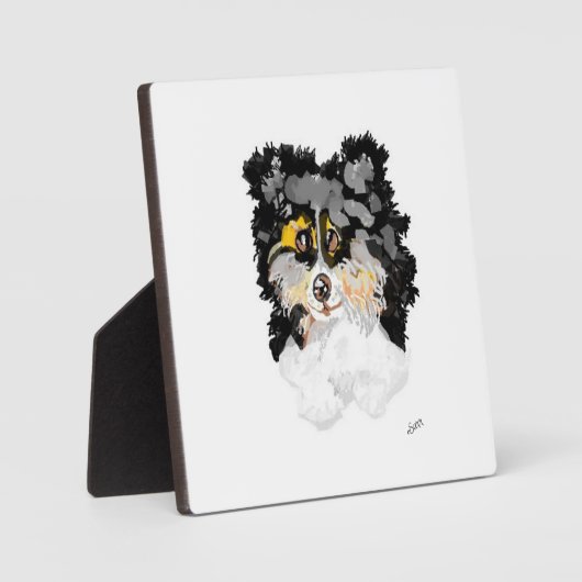 Tabletop W/Canvas : Puppy Love フォトプラーク (正面)