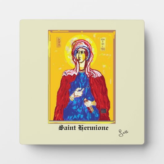 Tabletop W/Canvas : Saint Harmione フォトプラーク (正面)