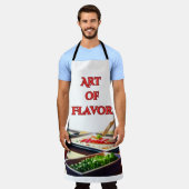 Tablier Aprons and Kitchen Linens エプロン (着用した状態)