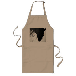 tablier baby afro ロングエプロン