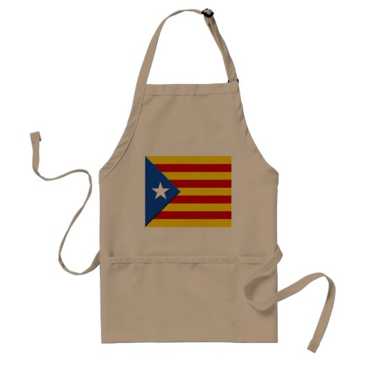 tablier catalan indépendantiste スタンダードエプロン (正面)