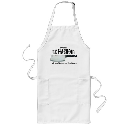 Tablier de Butch ロングエプロン (正面)