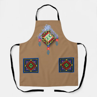 tablier design hmong paj ntaub エプロン