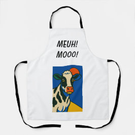 Tablier imprimé sur toute la surface エプロン