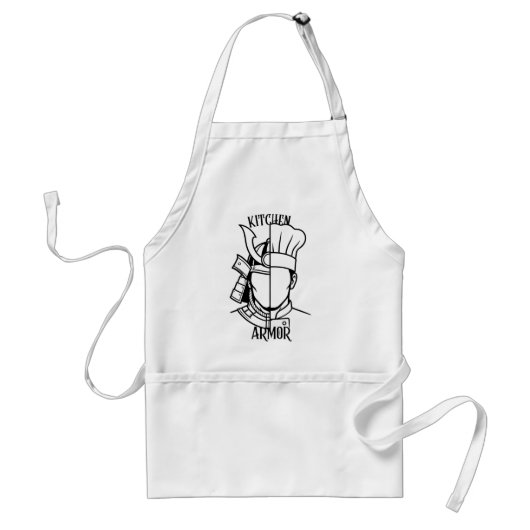 Tablier Kitchen Armor - L'Uniforme Chef-Guerrier スタンダードエプロン (正面)