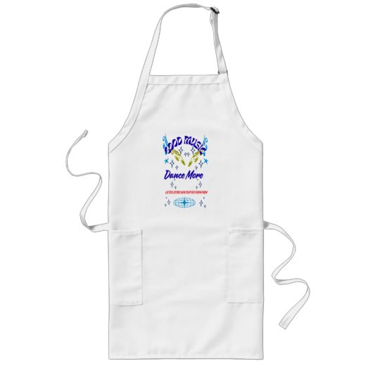 Tablier Taille Long, Music Dance ロングエプロン (正面)
