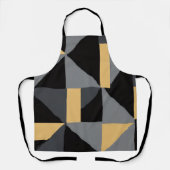 Tablier Tout imprimé Géométrie Moderne エプロン (正面)