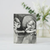 Tabs Pawnbroker by Louis Wain シーズンポストカード (スタンド正面)