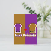 Tabu Japan 最高の Friends Line- PB&J ポストカード (スタンド正面)