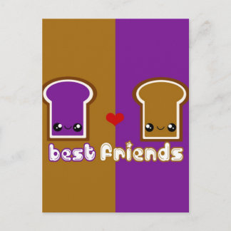 Tabu Japan 最高の Friends Line- PB&J ポストカード