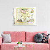 Tabula Magellanica, Quatierrae del Fuego,プレート18 キャンバスプリント (インサイチュ (リビング))