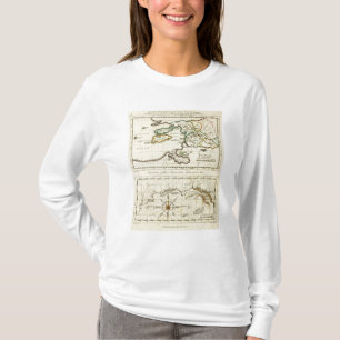 Tabularumのgeographicarumの標本の世界地図 Tシャツ
