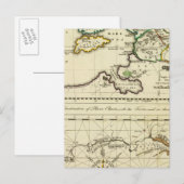 Tabularum geographicarum検体世界地図 ポストカード (正面/裏面)