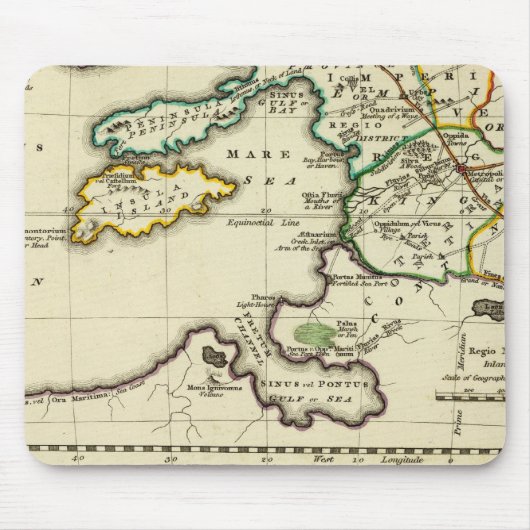 Tabularum geographicarum標本世界地図 マウスパッド (正面)