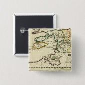 Tabularum geographicarum標本世界地図 缶バッジ (正面&裏面)