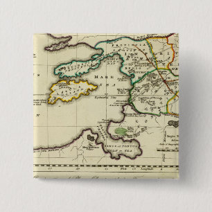 Tabularum geographicarum標本世界地図 缶バッジ