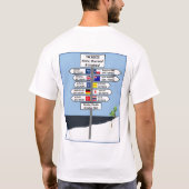Tac Recce #2 - – サインポスト Tシャツ (裏面)
