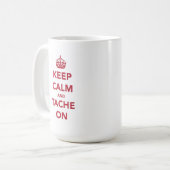 Tache、首 コーヒーマグカップ (正面左)
