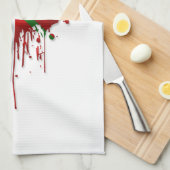 tâche drapeau Basque Euskadi キッチンタオル (四つ折り)