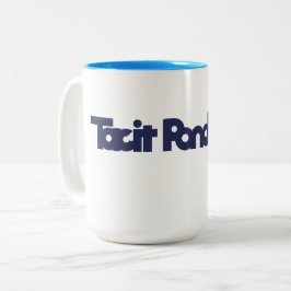 Tacit Pondering Official Mug ツートーンマグカップ