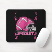 Tackle Breast Cancer Awareness Nk Ribbon Football  マウスパッド (マウス)