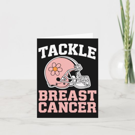 Tackle Breast Cancer Breast Cancer Awareness Month カード (正面)