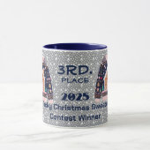 Tacky Christmas Sweater 3rd. Place Contest Winner  マグカップ (中央)