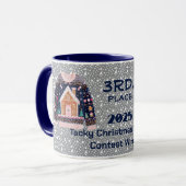 Tacky Christmas Sweater 3rd. Place Contest Winner  マグカップ (正面左)