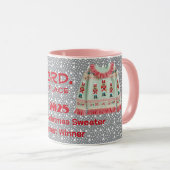 Tacky Christmas Sweater 3rd. Place Contest Winner マグカップ (正面右)
