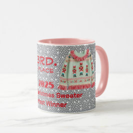 Tacky Christmas Sweater 3rd. Place Contest Winner  マグカップ