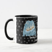 Tacky Christmas Sweater Contest Winner Mug マグカップ (左)