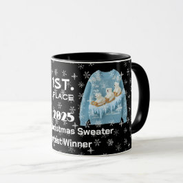 Tacky Christmas Sweater Contest Winner Mug マグカップ