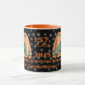 Tacky Christmas Sweater Contest Winner Mug マグカップ (中央)