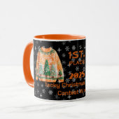 Tacky Christmas Sweater Contest Winner Mug マグカップ (正面左)