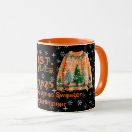 Tacky Christmas Sweater Contest Winner Mug マグカップ