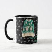 Tacky Christmas Sweater Contest Winner Mug マグカップ (左)
