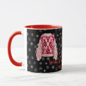 Tacky Christmas Sweater Contest Winner Mug マグカップ (左)