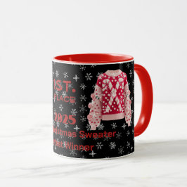 Tacky Christmas Sweater Contest Winner Mug マグカップ