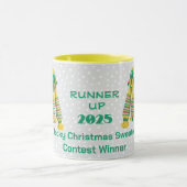 Tacky Christmas Sweater RUNNER UP Contest Winner マグカップ (中央)