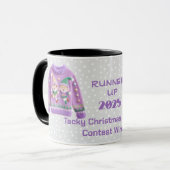 Tacky Christmas Sweater RUNNER UP Contest Winner マグカップ (正面左)