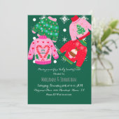 Tacky Sweater Christmas Corporate Office Event B 招待状 (スタンド正面)
