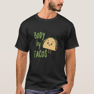 TACOおもしろい体バイタコス Tシャツ