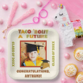 Tacoで未来の写真卒業パーティーへ ペーパープレート (パーティー)