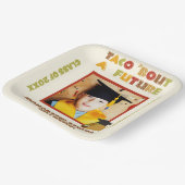 Tacoで未来の写真卒業パーティーへ ペーパープレート (傾斜あり)